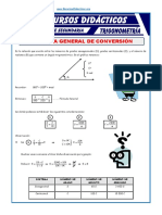 Ejercicios de Conversión de Sistemas Trigonométricos para Quinto de Secundaria