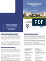 ICMDMSE 2020 Conference Brochure First Call For Papers