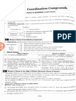 Co Ordination Compounds MHT CET Synopsis PDF