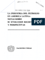 La Industria Del Petróleo en América Latina