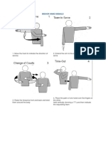 Handsignals in Volleyball