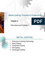 Casting in Manufacturing Processes