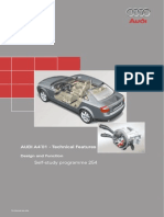 Ssp254 - Audi A4'01 Technical Features