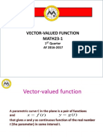 Vector-Valued Function