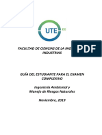 Guia Del Estudiante - Complexivo - Noviembre 2019 - Ambiental