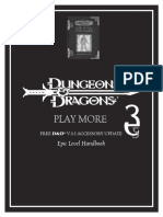 D&D 3.5 - Epic Level Handbook PDF