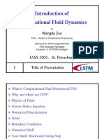 Introduction To CFD