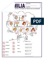 Mi Familia Hoja de Trabajo - 60481
