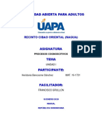 Tarea 1 de Proceso de Conoscitivos Heridania