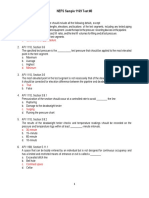 NEFS Sample 1169 Exam No. 3