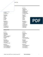 Unit 2 Answer Key and Script