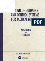 Design of Guidance and Control Systems For Tactical Missles - Zaikang, Qi PDF