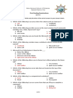 ICF 1st Grading Exams Answer Key