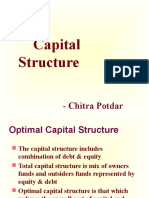 Capital Structure: - Chitra Potdar