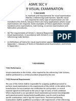 Asme Sec V Article 9 Visual Examination