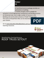 Roof Truss Setout