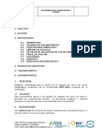 Procedimiento de Sandblasting y Pintura Lavado de Vagones Pnsa PDF