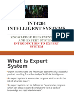 Knowledge Representation and Expert System