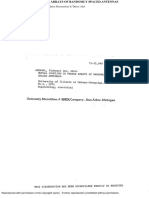 Mutual Coupling in Phased Arrays of Randomly Spaced Antennas - Agrawal Thesis