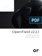 OpenField Release Notes 2.2.1