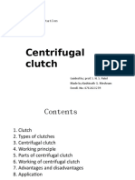 Centrifugal Clutch: Micro Project Presentation On Topic