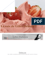 La Voix de Gilles Deleuze 2 PDF