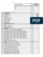 Item No. Materials Description Unit Smi-Cdo Unit Price 1 Carpentry