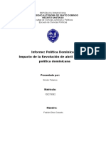 Informe Politica Dominicana - Revolucion de Abril Simon Polanco