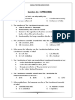 Question Set - PREAMBLE