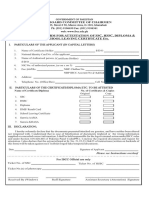 Inter Board Committee of Chairmen: Name of Certificate/Diploma No. of Certificates & Copies