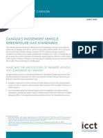 Canada CAFE Standards Fact Sheet