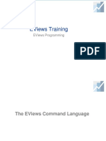 Tutorial Eviews Programming PDF