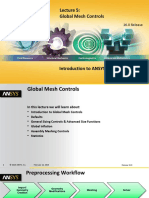 Global Mesh Controls Ansys Workbench 16 PDF