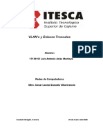 VLAN's y Enlaces Troncales