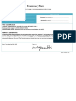 Promissory Note Template 05