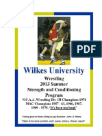 2013 Wrestling Summer Manual