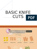 Basic Knife Cuts