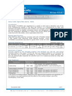 Case Hardening Alloy Steel Bar 6587 Atlas 6587: Colour Code: Signal Red (Band) - Black