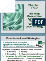 Ch04 - Building Competitive Advantage Through Functional-Level Strategy