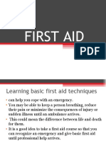 First Aid