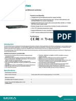 IKS-6726A Series: 24+2g-Port Modular Managed Ethernet Switches