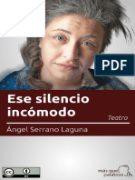 EsesilencioincomodoTeatroAngelSerranoLagunaJulio2012 PDF