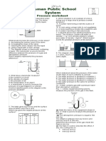 Usman Public School System: Pressure Worksheet