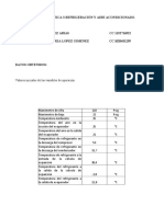 Informe Practica # 3 Refrigeracion y ACC