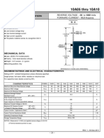 10A05 Thru 10A10: REVERSE VOLTAGE - 50 To 1000 Volts FORWARD CURRENT - 10.0 Amperes