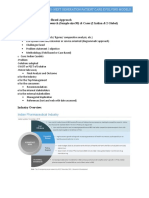 STYLE OF STUDY: Case Based Approach Methodology: Primary Research (Sample Size 50) & Cases (2 Indian & 2 Global) Table of Contents