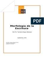 Morfologia-De-La-Escritura en Word