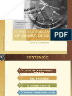 El Proceso Educativo en La Ley General de Educación: Sylvia Schmelkes