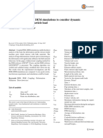 Dratt, Katterfeld - 2017 - Coupling of FEM and DEM Simulations To Consider Dynamic Deformations Under Particle Load PDF