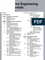 Automotive Engineering Fundamentals: List of Chapters